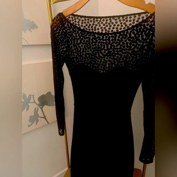 American apparel sheer midi bodycon dress, small - Picture 9 of 13